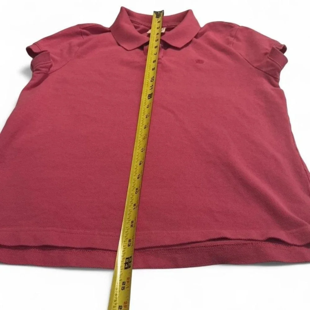Polo Jeans Ralph Lauren Women's Pink Short Sleeve Polo Shirt Size‎ M